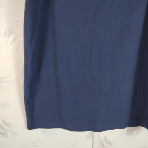 New York & Company Blue Pencil Skirt 18 - Picture 3 of 10